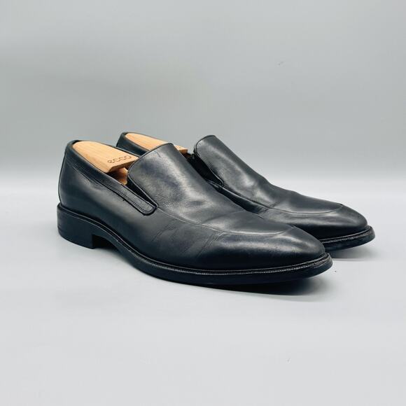 Cole Haan Shoes Mens 9.5 Black Leather Slip On Loafers Dress Casual Comfort main image 6